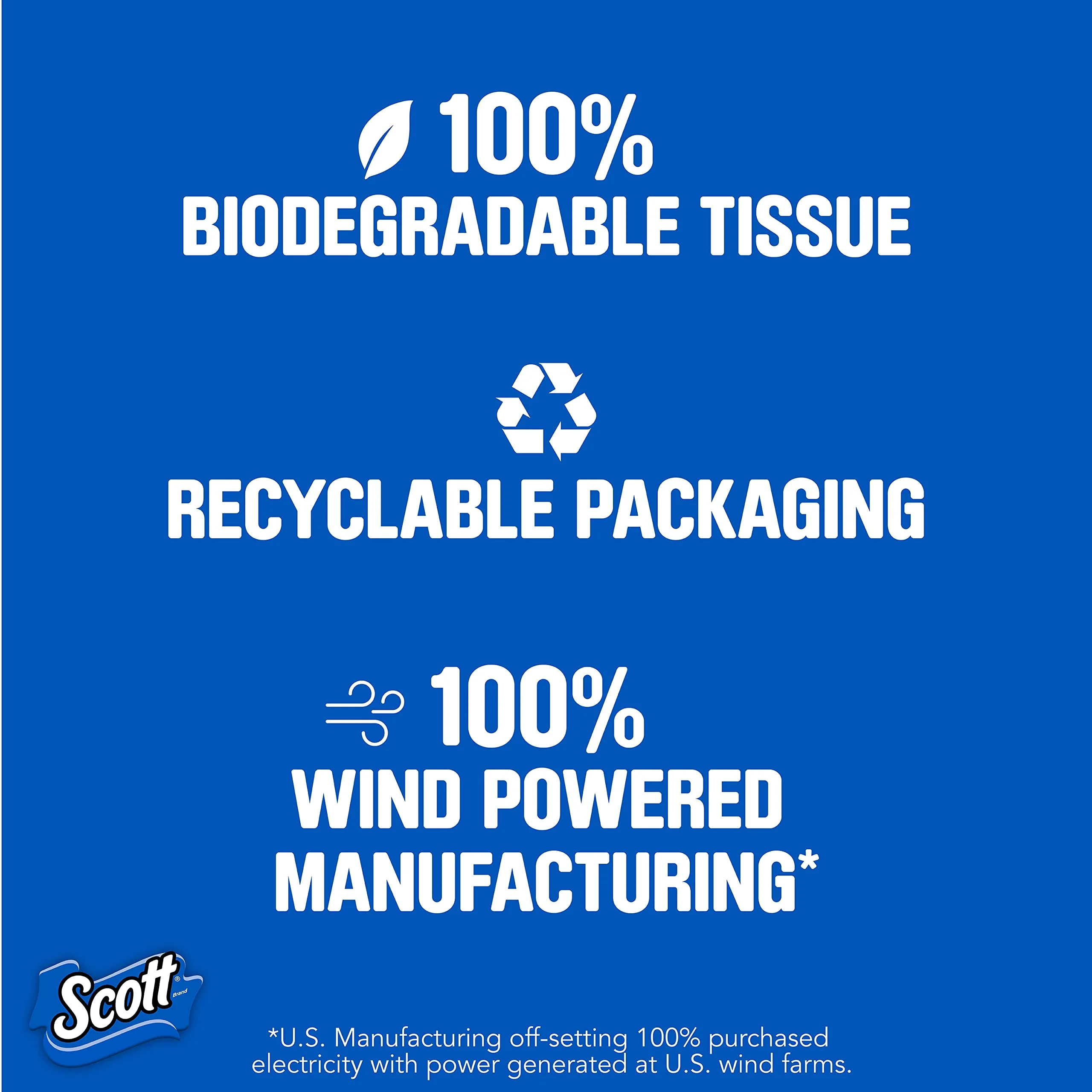 Scott Rapid-Dissolving Toilet Paper, Bath Tissue for RV & Boats , 4ct packs X 12= 48 rolls - Image 4