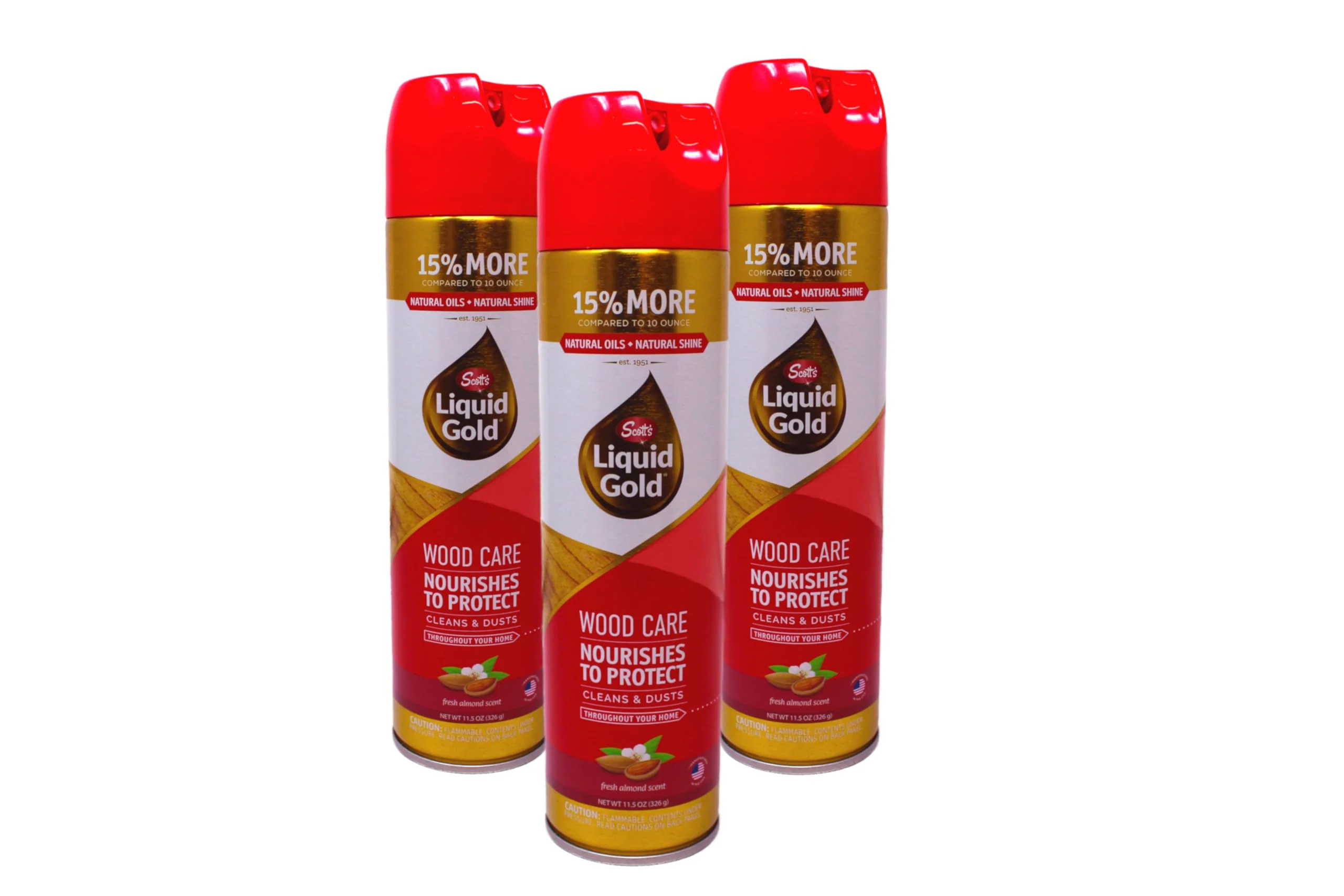 Scott's Liquid Gold Wood Care Spray Cleaner, 11.5 Ounce - Pack of 3 - Image 2