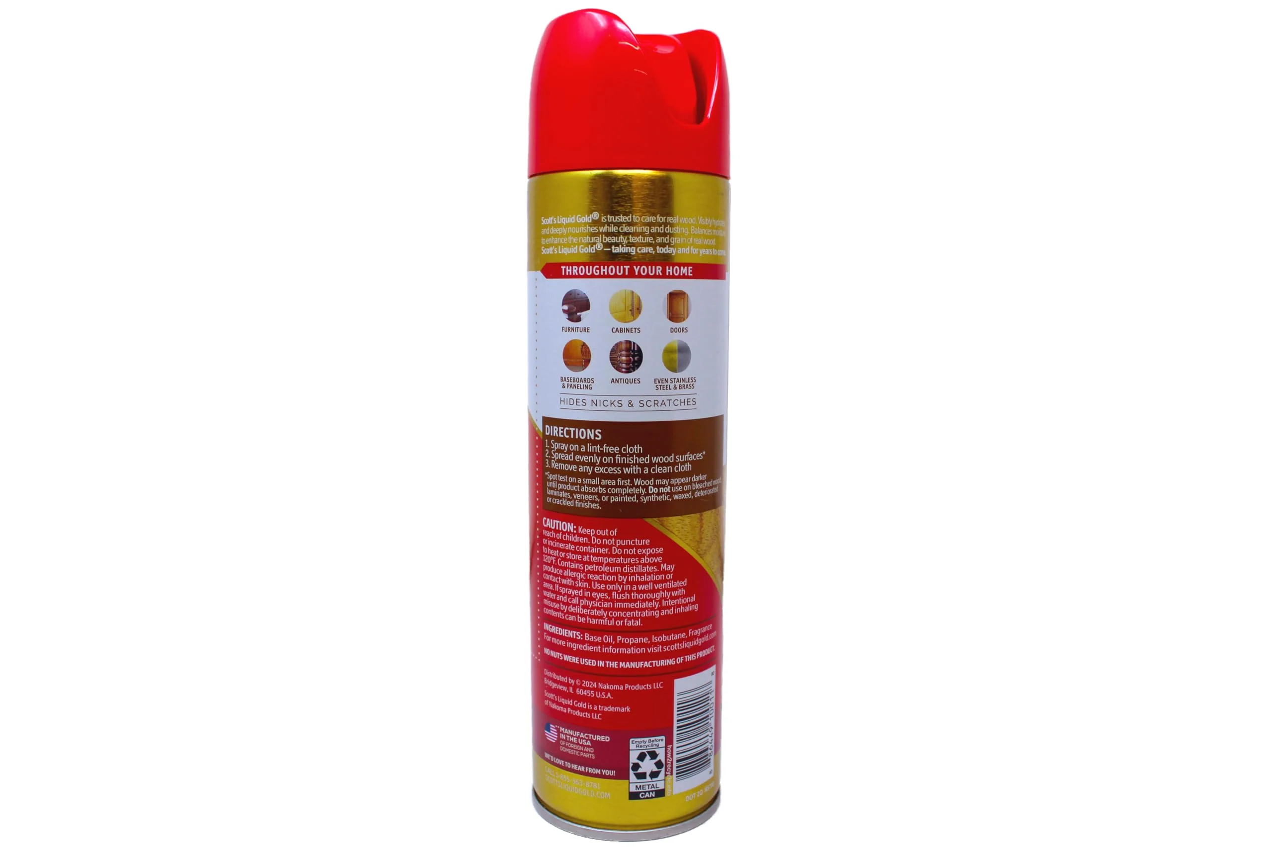 Scott's Liquid Gold Wood Care Spray Cleaner, 11.5 Ounce - Pack of 3 - Image 3