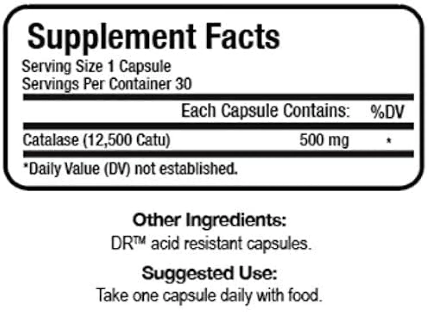 Script Essentials Suzy Cohen Catalase 12,500 CATu Dietary Supplement, Liver Enzyme, Neutralizes Hydrogen Peroxide, Supports Skin, Hair, and Overall Wellness, 30 Delayed-Release Capsules - Image 6