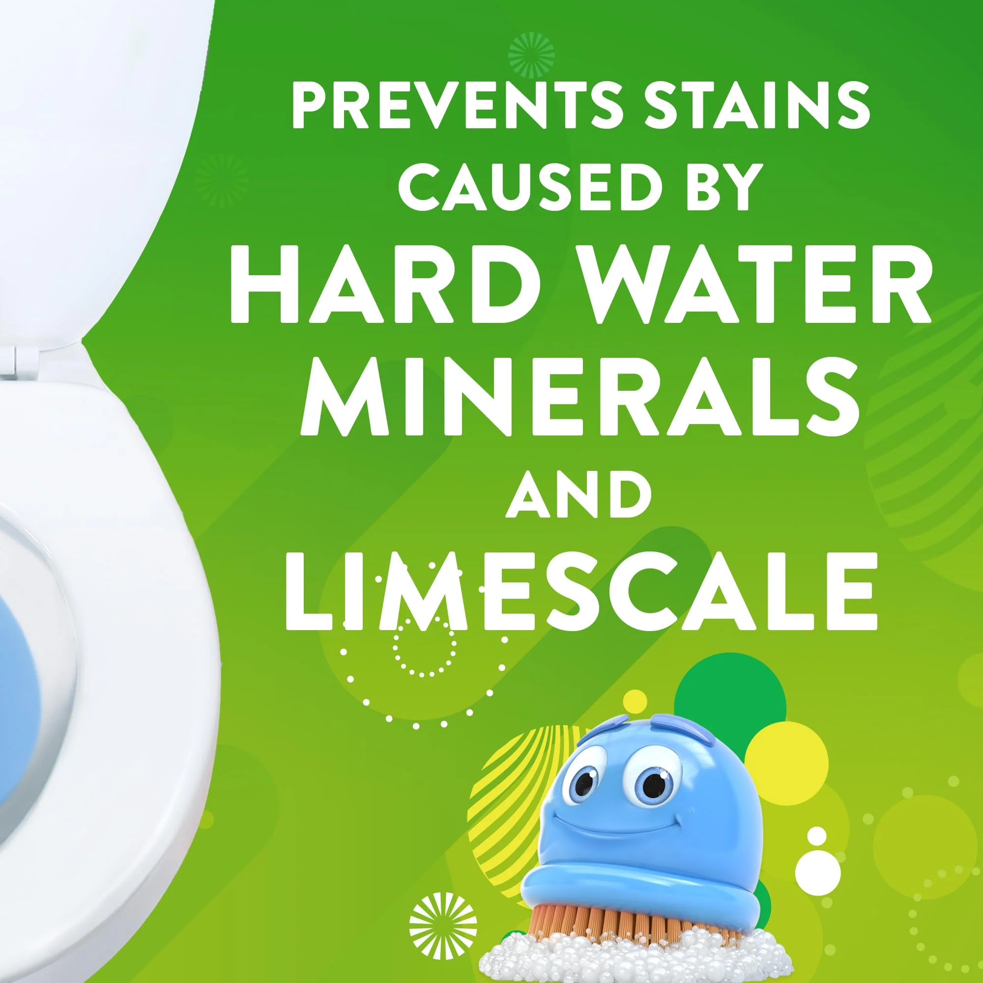 Scrubbing Bubbles Continuous Clean Toilet Drop-Ins, Automatic Blue Toilet Bowl Cleaner, Septic-Safe Tank Tablets Remove Hard Water Minerals & Limescale, Stain & Smell Protection, 3 Count (Pack of 6) - Image 7