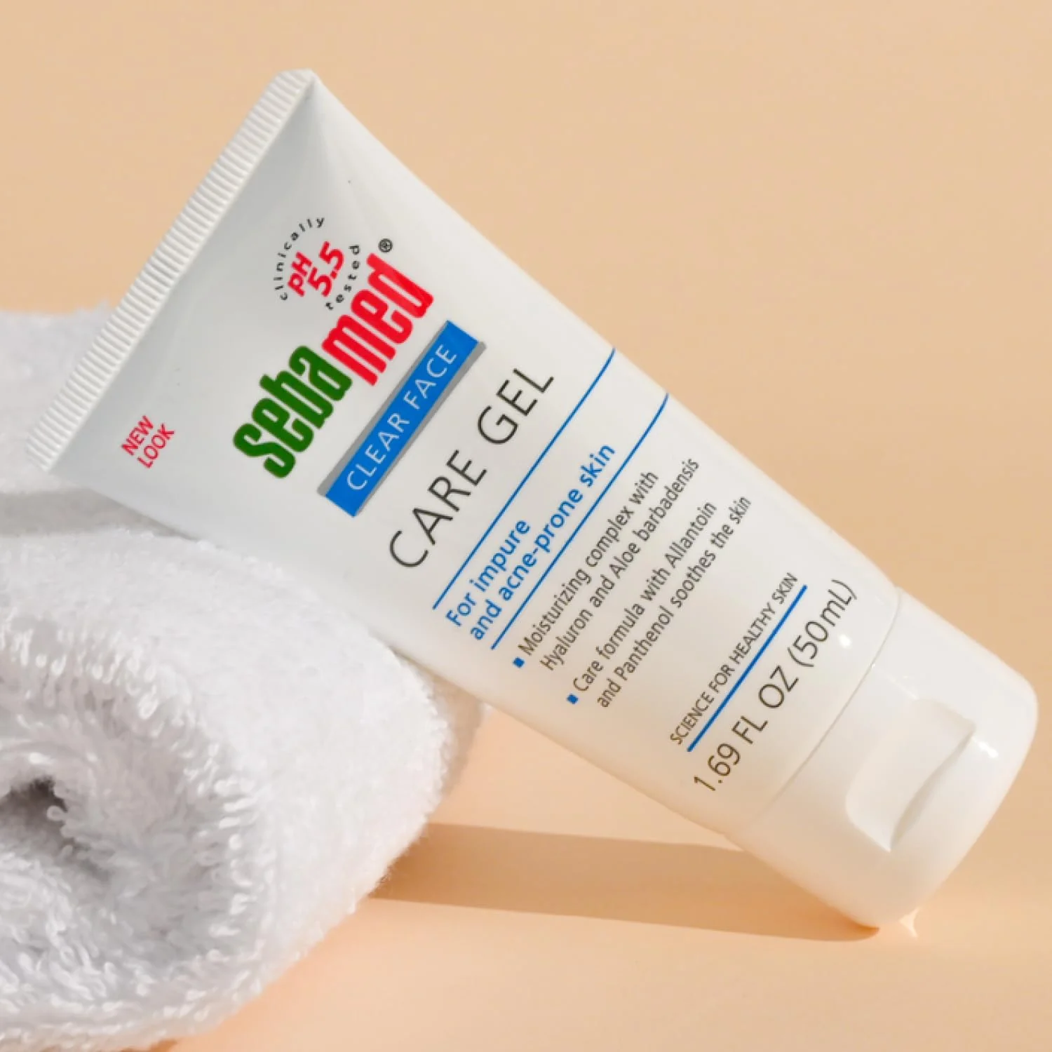 SEBAMED Clear Face Care Gel (50mL) with Aloe Vera and Hyaluronic Acid for Impure and Acne Prone Skin - Made in Germany - Pack of 2 - Image 2
