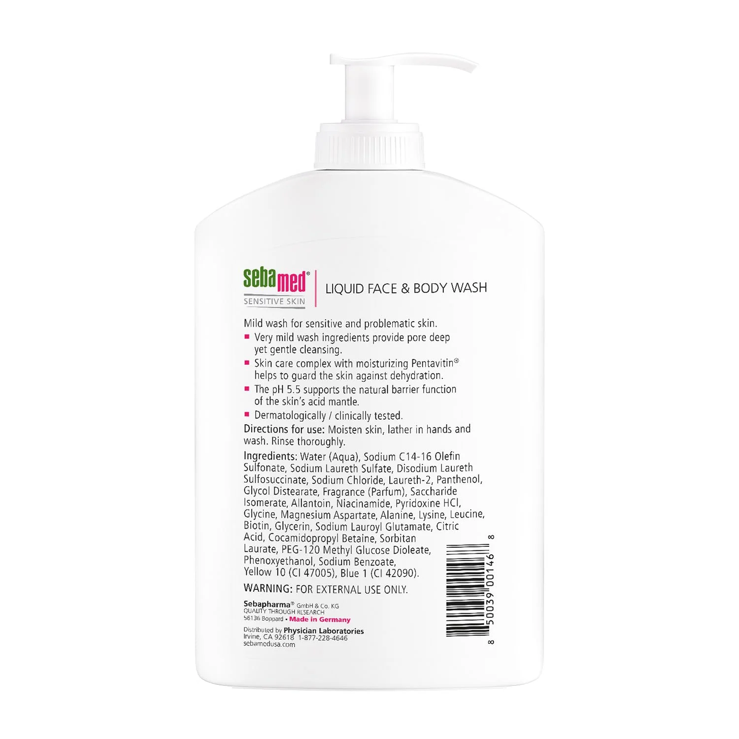 SEBAMED Liquid Face & Body Wash with Pump, 400ml, 2 Pack - Image 6