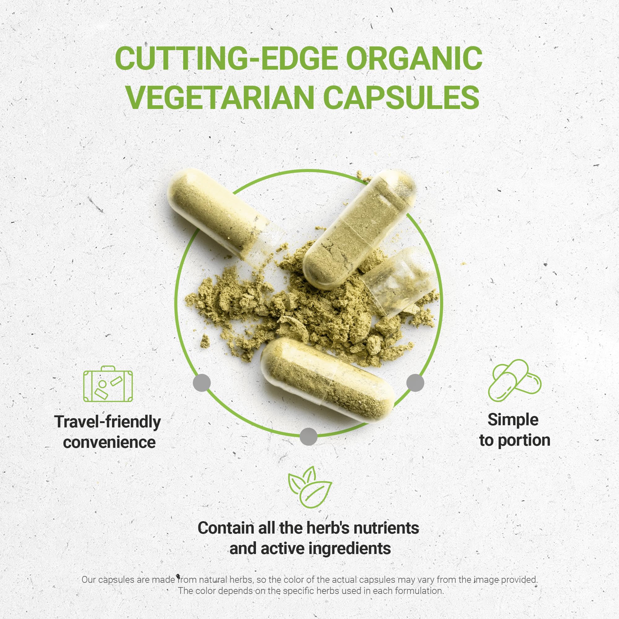 Secrets of the Tribe Wild Yam USDA Organic 60 Capsules | Made with Organic Vegetarian Capsules and Responsibly farmed Wild Yam (Dioscorea Villosa) Dried Root (60 Capsules) - Image 2