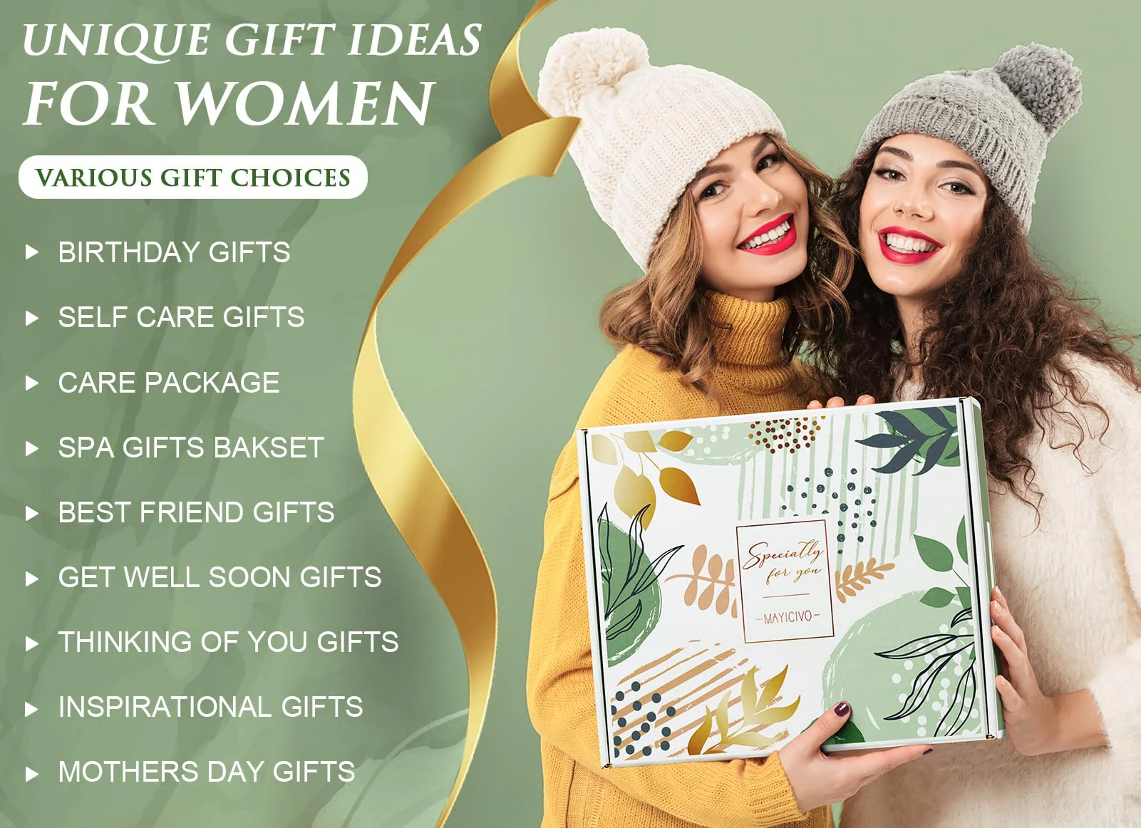 Self Care Gifts for Women Get Well Soon Gifts Basket, Birthday Gifts for Women Care Package Relaxing Spa Gifts Thinking of You Gifts w/ Blanket, Unique Christmas Gifts for Mom Her Friend Sister Wife - Image 7