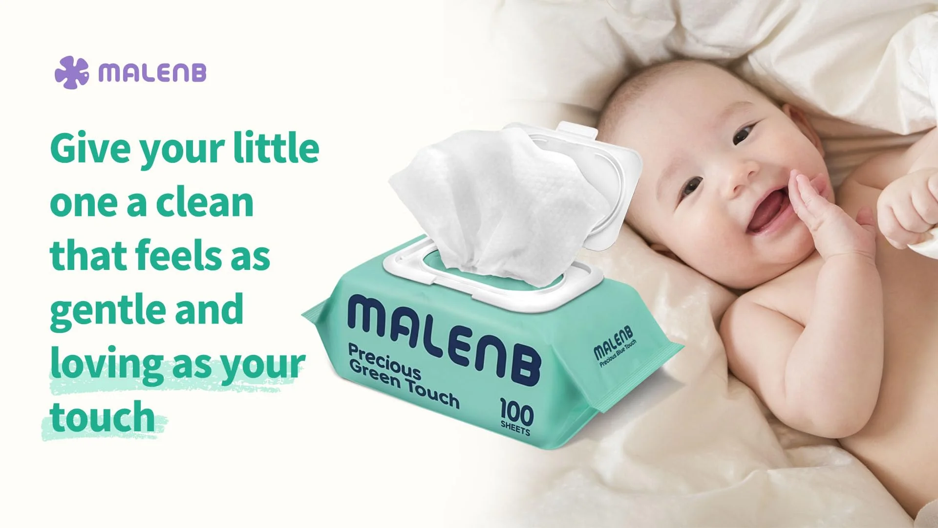 Sensitive Baby Wipes, Plenty of 10-Stage Purified Clear Water, Naturally Derived Ingredients, Unscented, Hypoallergenic, Korean Standard, 10 Flip-Top Packs (1000 Wipes Total) Green 55 gsm - Image 10