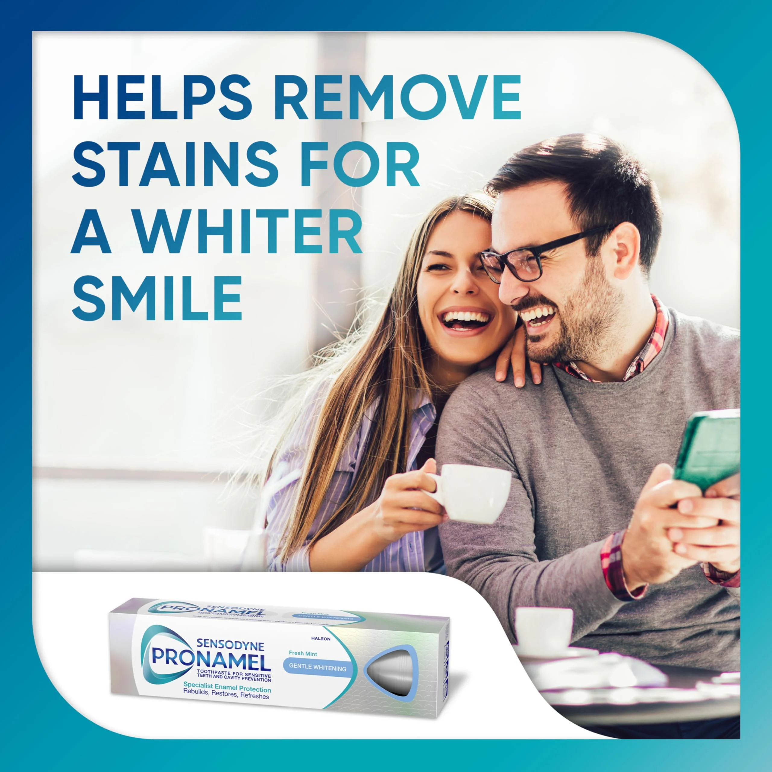 Sensodyne Pronamel Gentle Teeth Whitening Enamel Toothpaste for Sensitive Teeth, to Reharden and Strengthen Enamel, Amazon Exclusive, Fresh Mint - 4 Ounces (Pack of 4) - Image 5