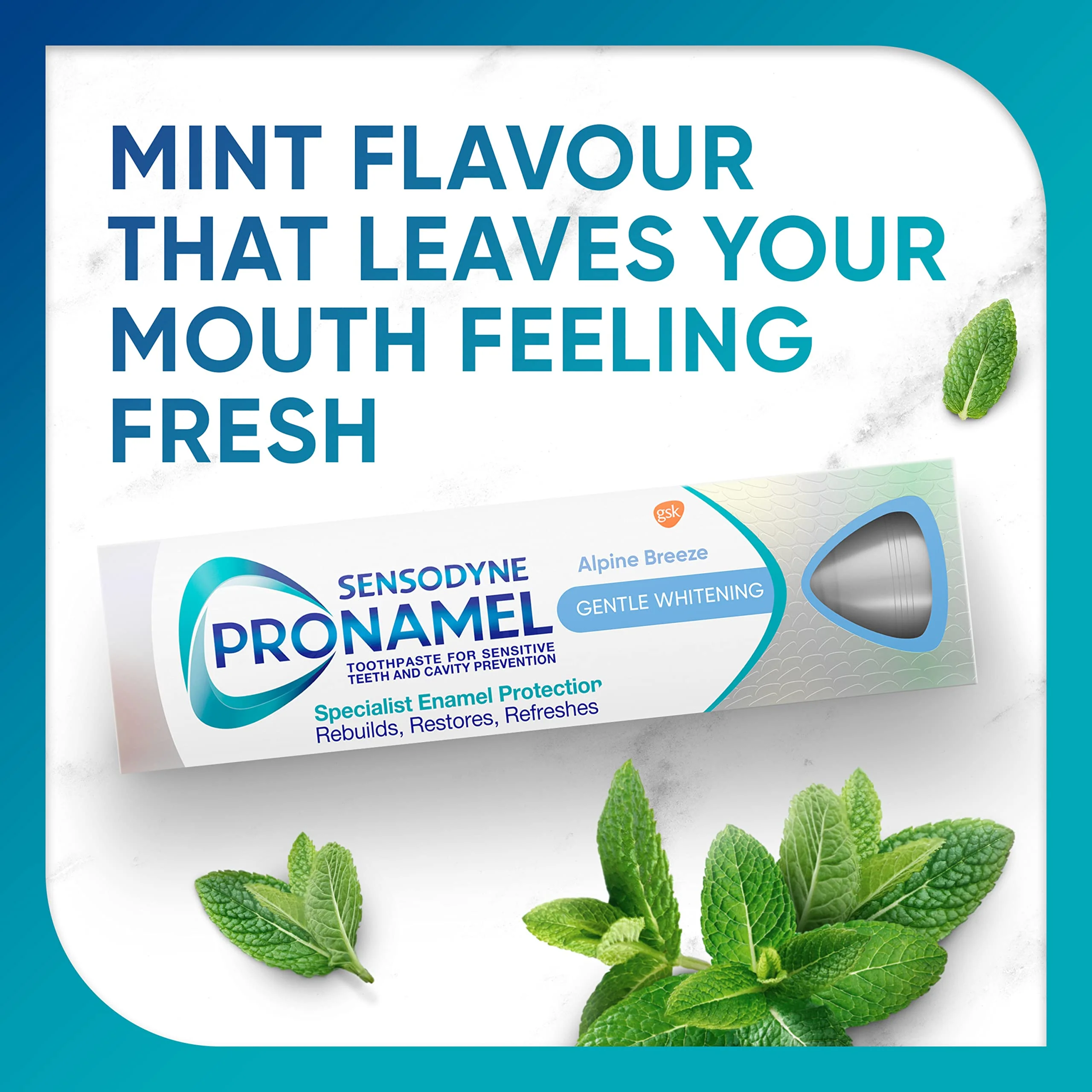 Sensodyne Pronamel Gentle Whitening Alpine Breeze Toothpaste - 0.8 ounce -Travel Size - Image 2