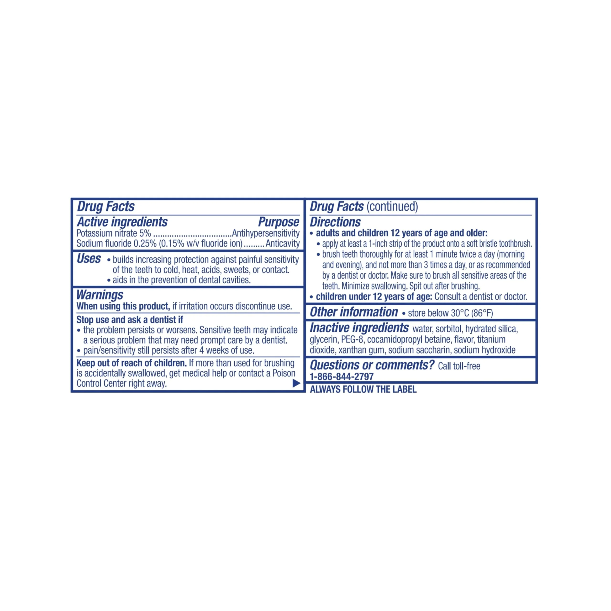 Sensodyne Pronamel Gentle Whitening Alpine Breeze Toothpaste - 0.8 ounce -Travel Size - Image 8