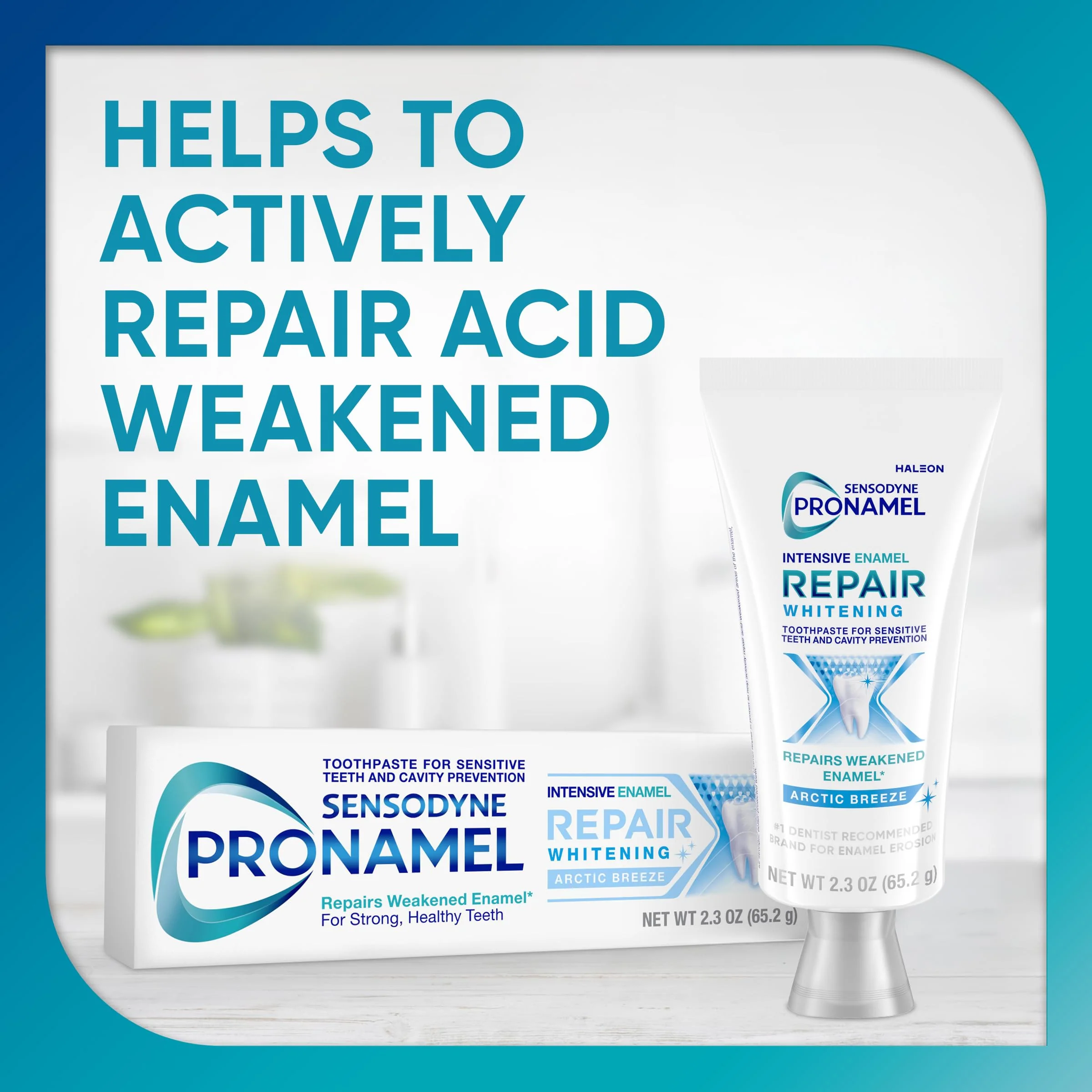 Sensodyne Pronamel Intensive Enamel Repair Toothpaste for Sensitive Teeth and Cavity Protection, Whitening Toothpaste to Strengthen Enamel, Arctic Breeze - 2.3 Ounces - Image 2