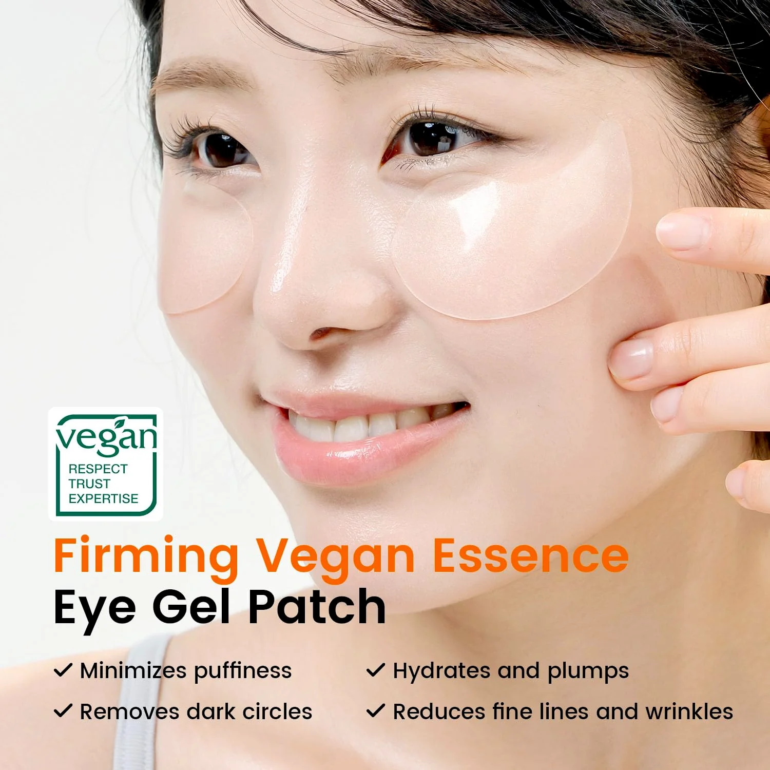 SEONGLOW Caffeine Under Eye Patches: 30 Pairs Korean Hydrogel Eye Masks for Dark Circles Puffiness Relief with Niacinamide Hyaluronic Acid - Undereye Brightening Hydrating Anti-Wrinkle Treatment - Image 9