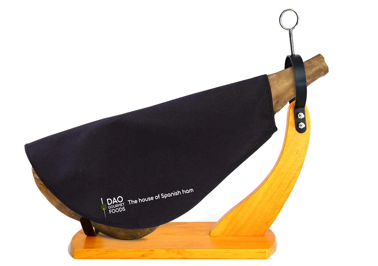 Serrano Ham Shoulder by Fermin (10-12 lbs) / FREE HAM HOLDER + CARVING KNIFE + EXCLUSIVE BREATHABLE HAM COVER - Image 3