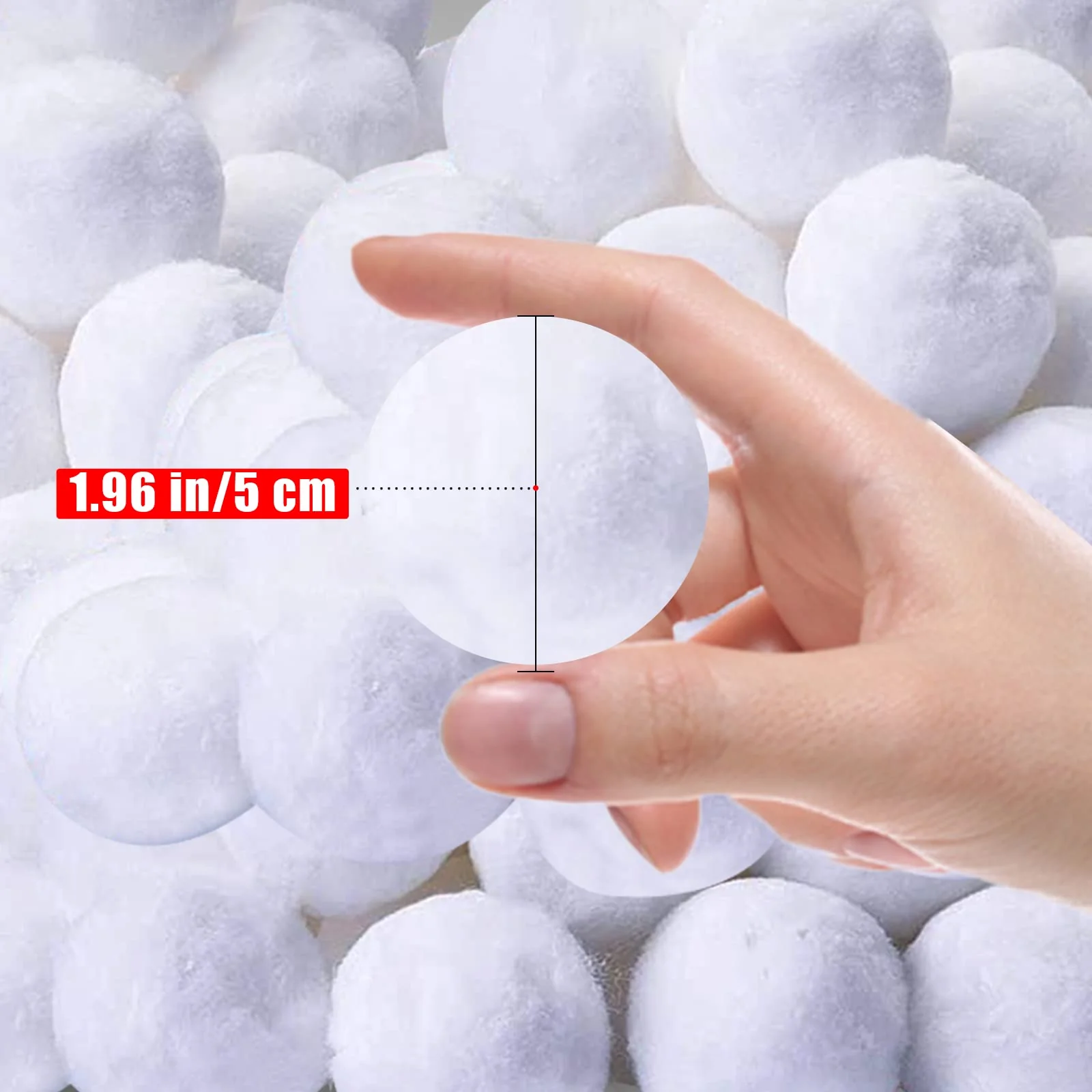 SETHVILL 3.1 lbs Pool Filter Balls for Sand Filter, Eco-Friendly Reusable Pool Fiber Filter Balls Replace Pool Filter Sand, Pool Filter Media Balls for Swimming Pool (Equals 100 lbs Pool Filter Sand) - Image 3
