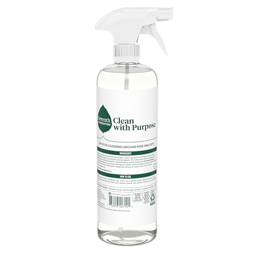 Seventh Generation All Purpose Cleaner, Degreasing Formula, Fresh Morning Meadow Scent, 23 oz (Pack of 4) - Image 8