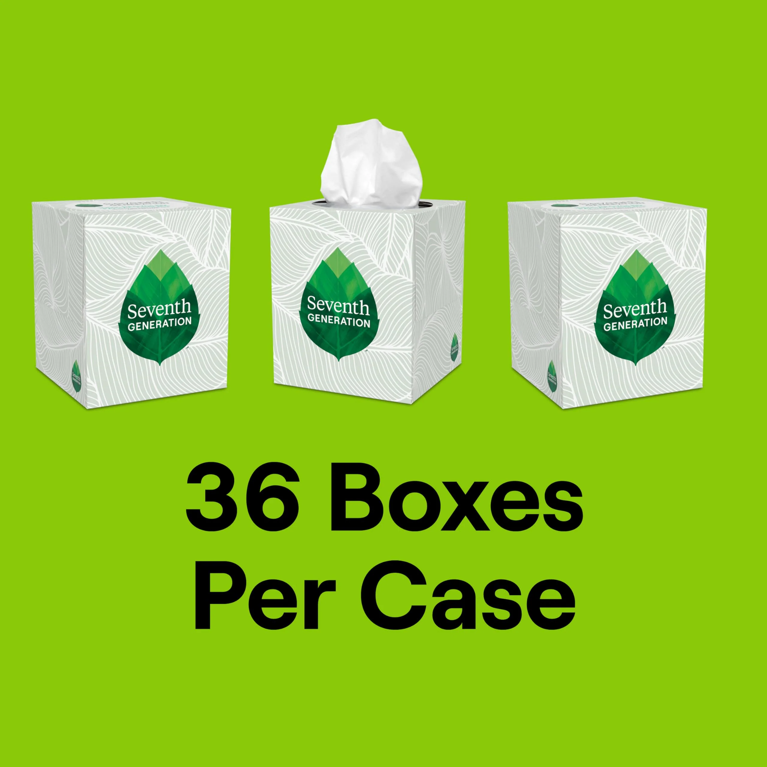 Seventh Generation Facial Tissue, 2-Ply Sheets, 85-Count Boxes (Pack of 36) - Image 5