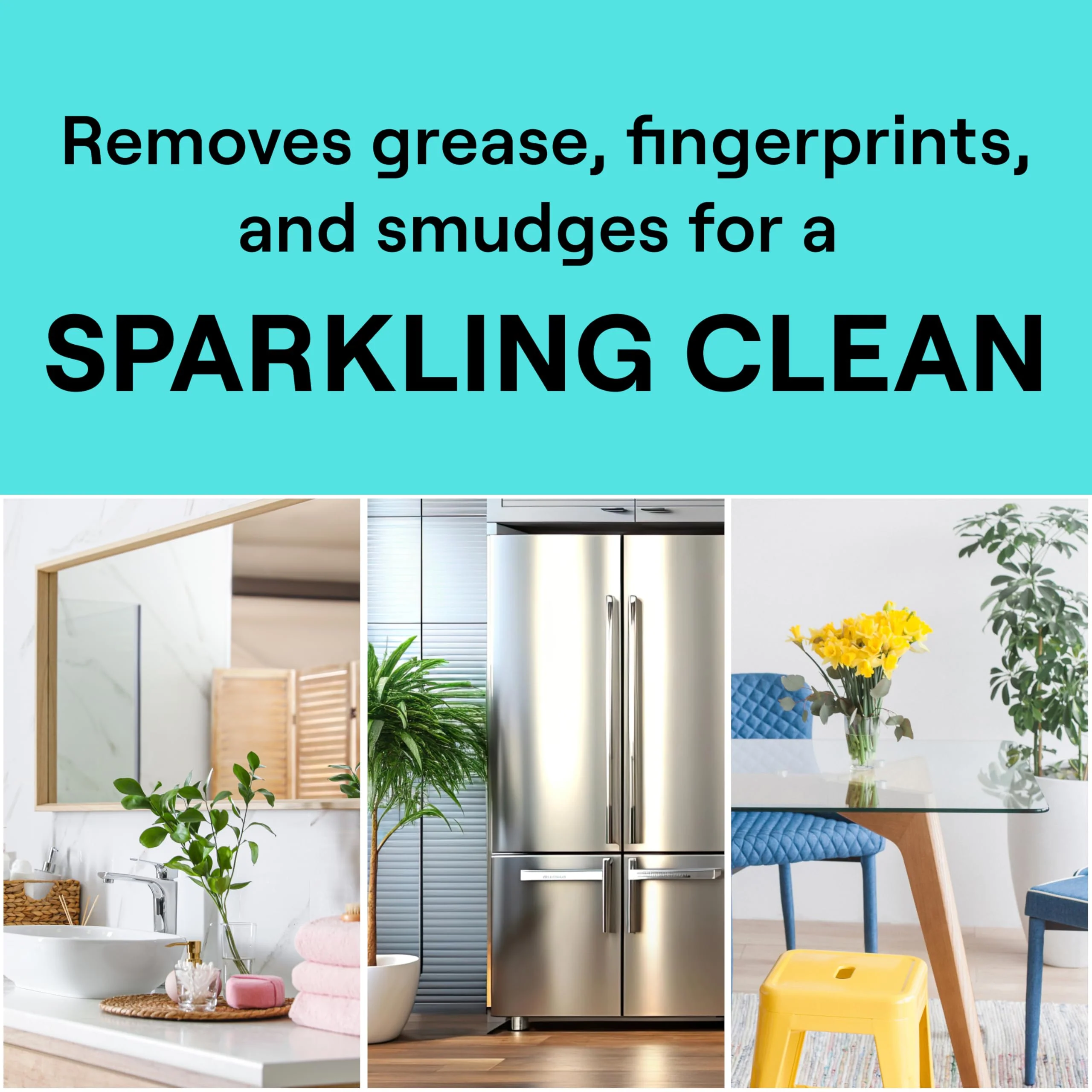 Seventh Generation Glass Cleaner, Biodegradable Formula, Sparkling Seaside Scent, 23 oz (Pack of 4) - Image 6