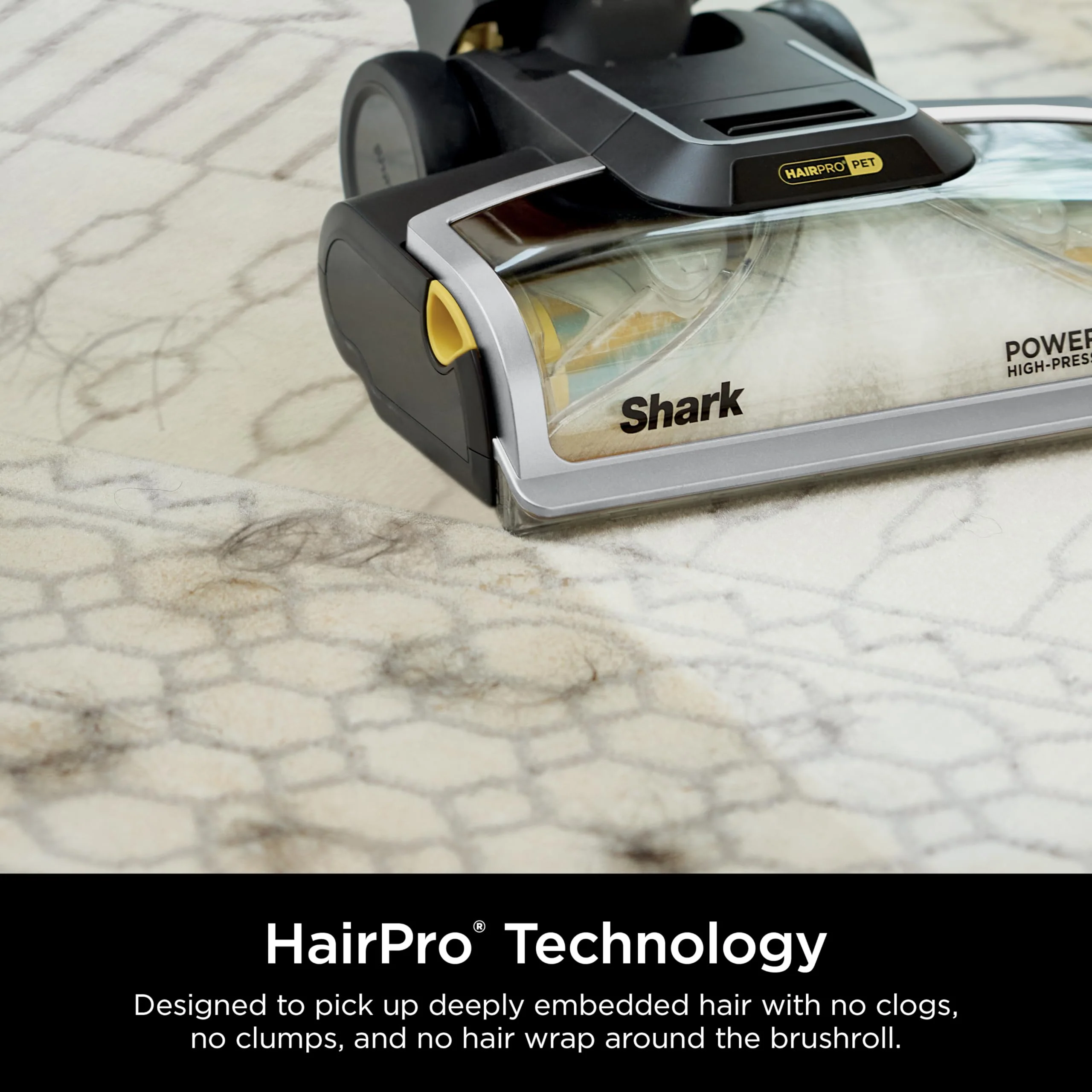 Shark CarpetXpert HairPro | Upright Carpet, Area Rug & Upholstery Cleaner | StainStriker Handheld Tough Stain Remover & Onboard Self Clean | Pet Hair Pickup & Odor Removal | 5 Tools | Navy | EX304 - Image 9