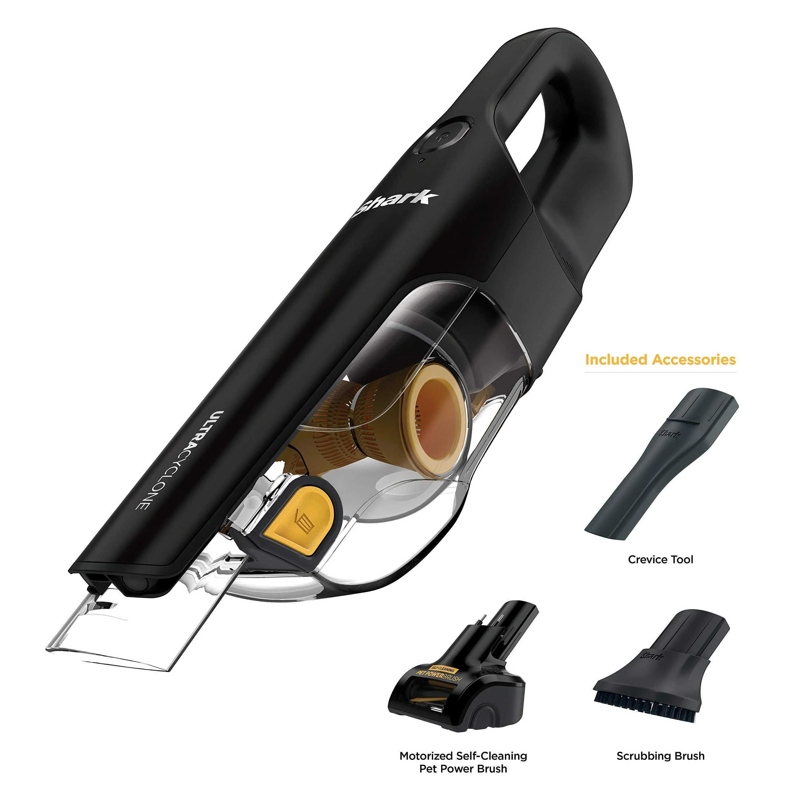 Shark CH951 UltraCyclone Pet Pro Plus Cordless Handheld Vacuum, with XL Dust Cup, in Black (Renewed) - Image 4