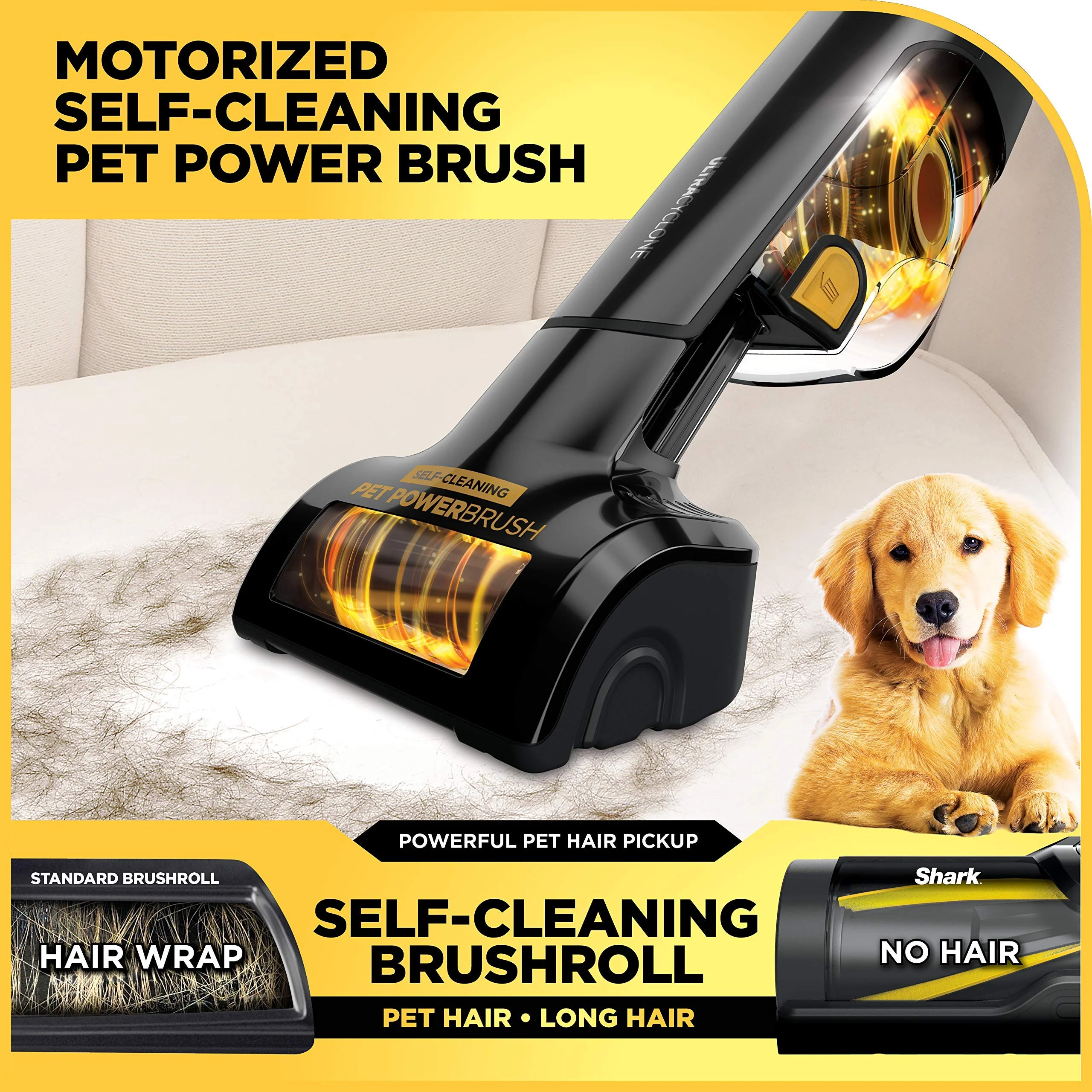 Shark CH951 UltraCyclone Pet Pro Plus Cordless Handheld Vacuum, with XL Dust Cup, in Black (Renewed) - Image 8