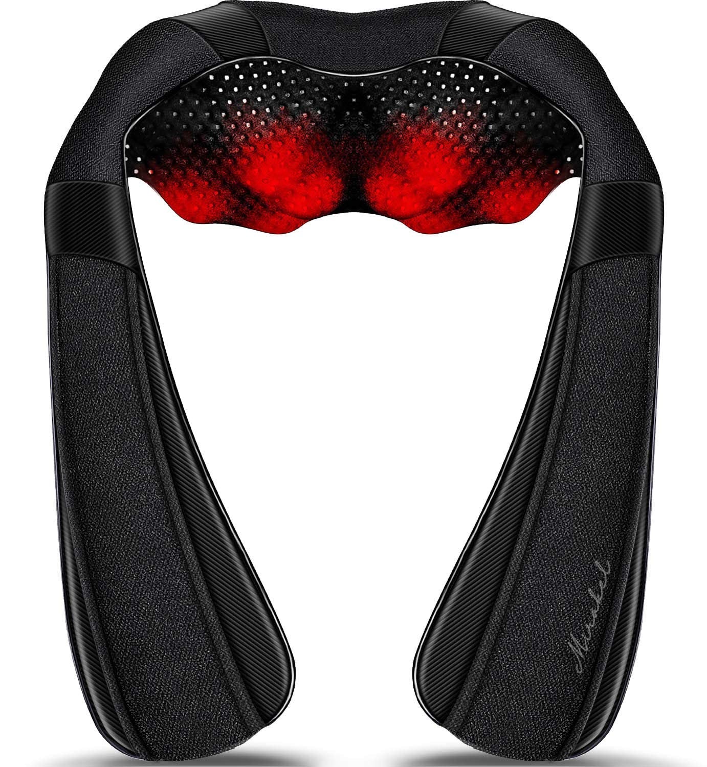 Shiatsu Neck and Shoulder Back Massager with Heat ��� Electric Deep Tissue Kneading Massage Pillow for Pain Relief and Relaxation ��� Perfect Gifts for Mother���s Day, Father���s Day, Birthdays, and Christmas