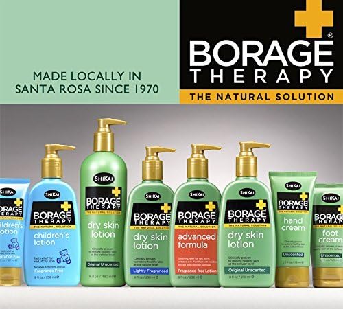 ShiKai Borage Therapy Advanced Formula Body Moisturizer (8oz, Pack of 2) | Fragrance Free | Hydrating Lotion for Dry Hands & Body | with Oatmeal, Shea - Image 3