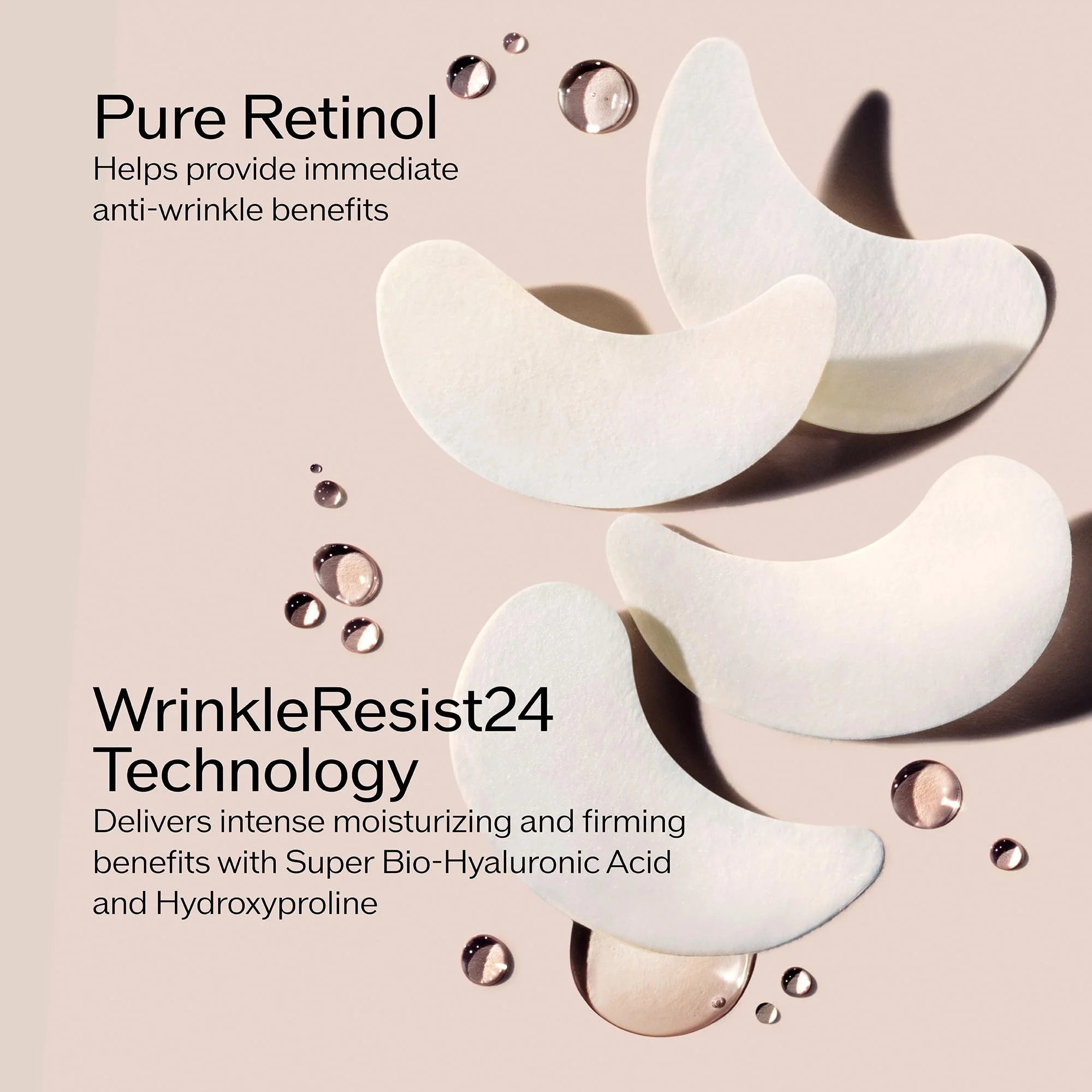 Shiseido Benefiance WrinkleResist24 - Pure Retinol Express Smoothing Eye Mask - 12 Sets of Two Eye Masks - Reduces Appearance of Wrinkles in 15 Minutes - Image 4