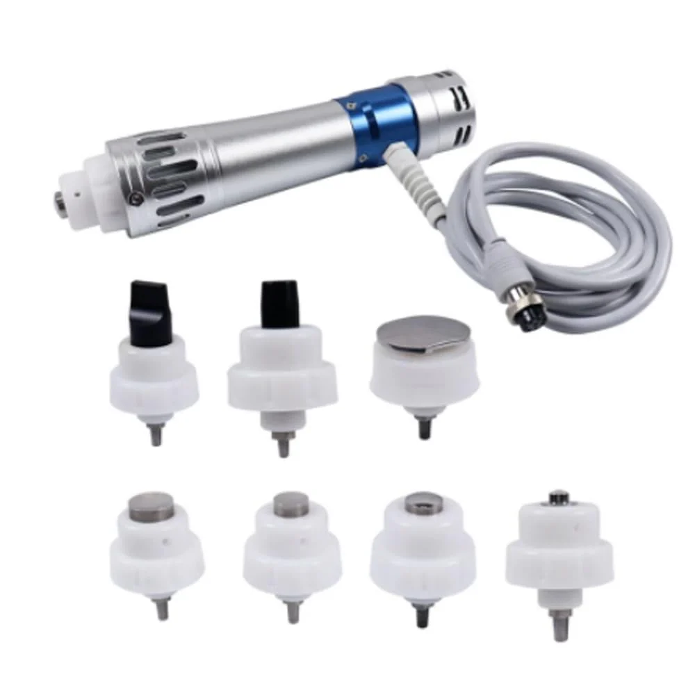 Shockwave Therapy Machine, Effective Electromagnetic Extracorporeal Shock Wave Therapy Machine Pain Relief Body Massager Muscle Relax Massage Gun with 7 Massage Heads - Image 3