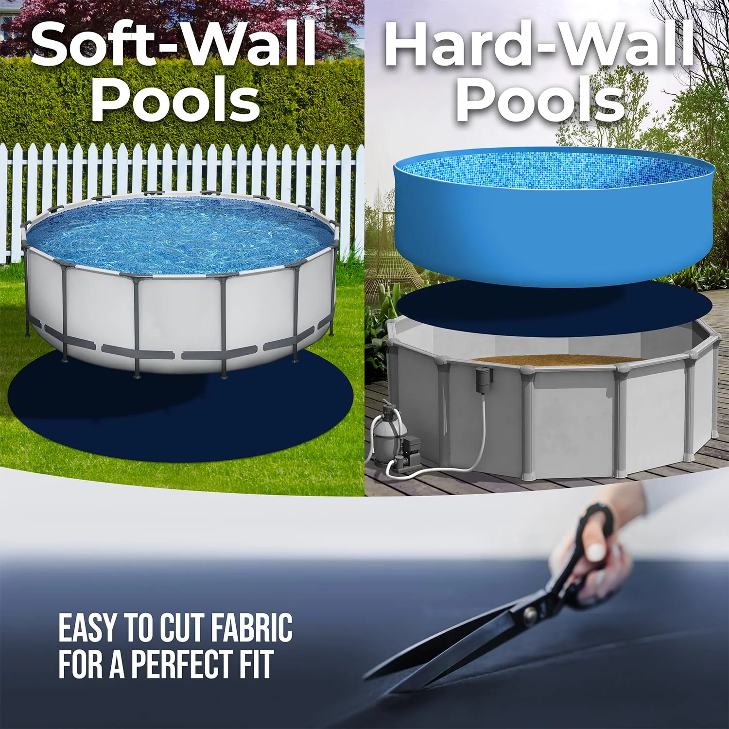Shop Square 27-Foot Pool Liner Pad for Above Ground Pools - Under Padding, Above Ground Pad, Puncture Protection, Extend Liner Life, Durable Geotextile Material - Image 7