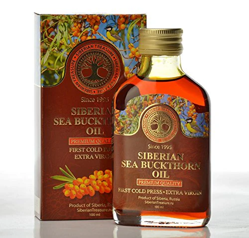 Siberian Sea Buckthorn Oil 100 Ml, Premium Quality, Natural, First Cold Press - 3.4 Fl Oz - Image 2