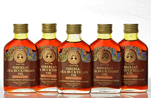 Siberian Sea Buckthorn Oil 100 Ml, Premium Quality, Natural, First Cold Press - 3.4 Fl Oz - Image 3