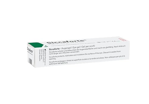Siccaforte | Intensive Dry Eye Gel with Carbomer | Smooth, Moisturizing for Fresh Eyes | Soothing and Sore Eyes | Comfortable for Day Time Use - Image 6