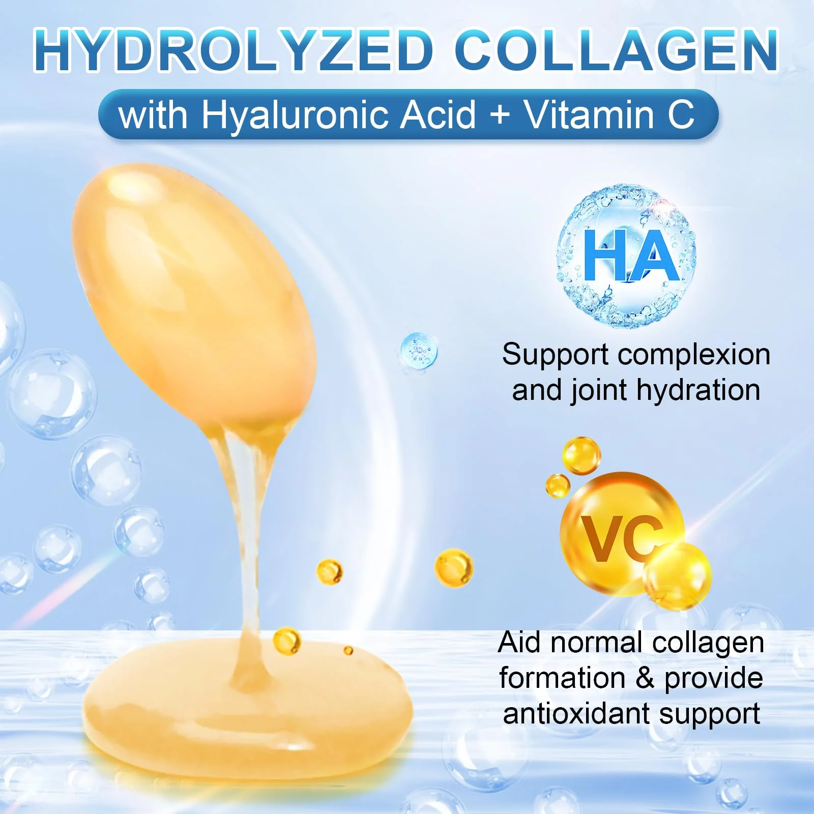 SIGNILIFE Multi Collagen Peptides for Women & Men, Hydrolyzed Collagen Peptides-Type I, II, III, V, X - with Hyaluronic Acid,Vitamin C,Biotin,Supports Skin Hair Nail, Non-GMO,840 Softgels - Image 5