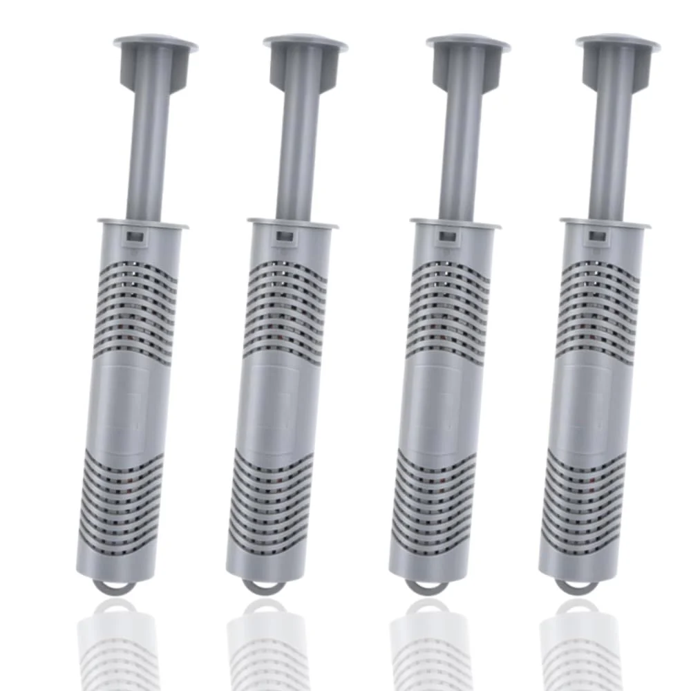 Silver Ion Cartridge for Hot Springs Spa, Hot Tub Silver Ion Cartridge with 4 Months Keeps Spa Water Crystal(Grey,4PCS)