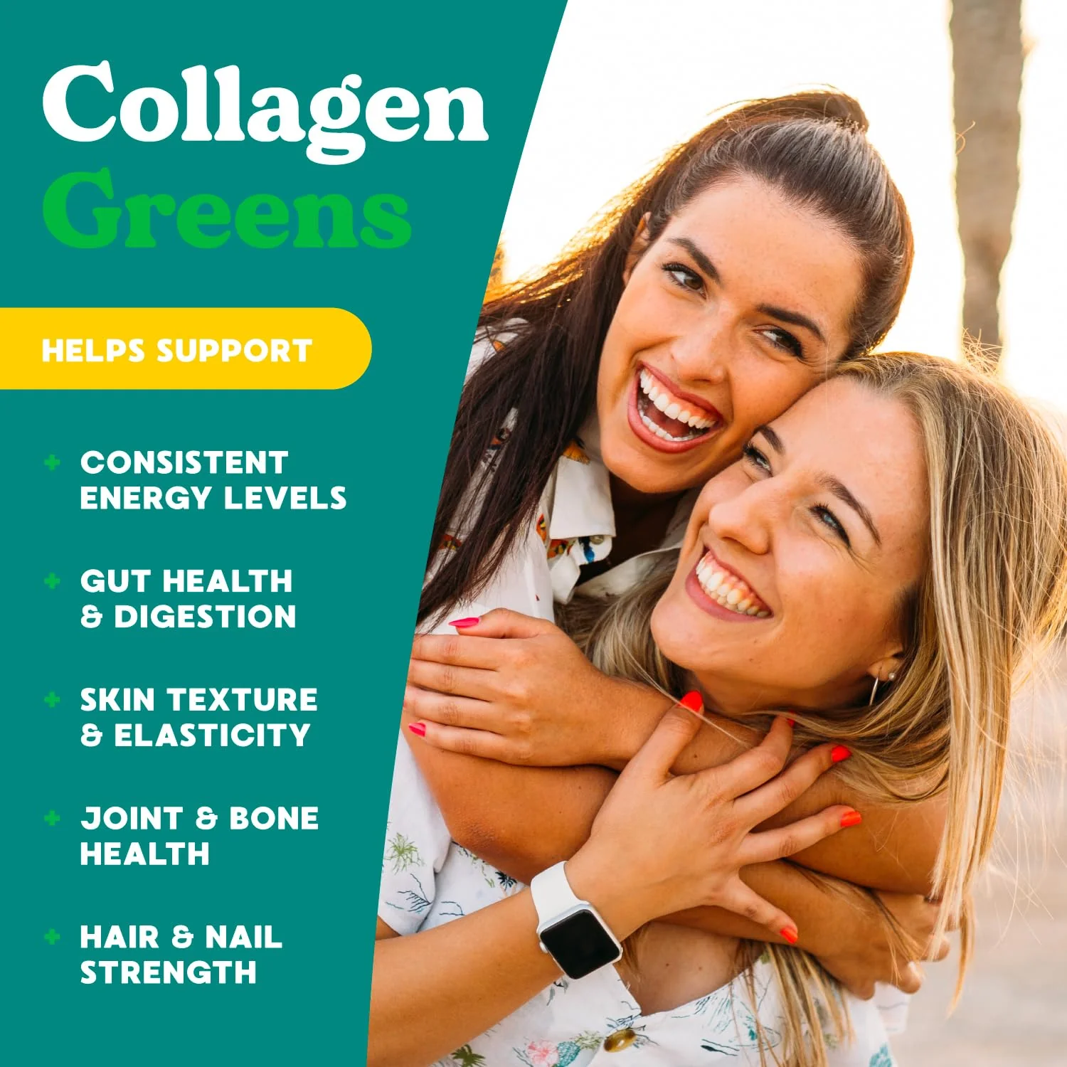 Simply Blossom Nutrition Daily Greens & Superfood Powder + Collagen + Probiotics for Women's Digestive Health & Bloating Relief. Help Your Health Bloom - 3 Month Supply - Mango - Image 2