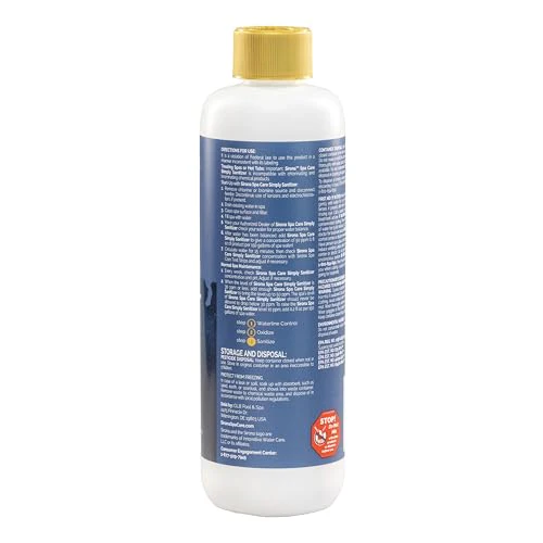 Sirona Spa Care Simply Sanitizer – Step 3 in The 3-Step Sirona Simply Chlorine-Free & Bromine-Free System for Spas & Hot Tubs, 16 fl oz (82317) - Image 10