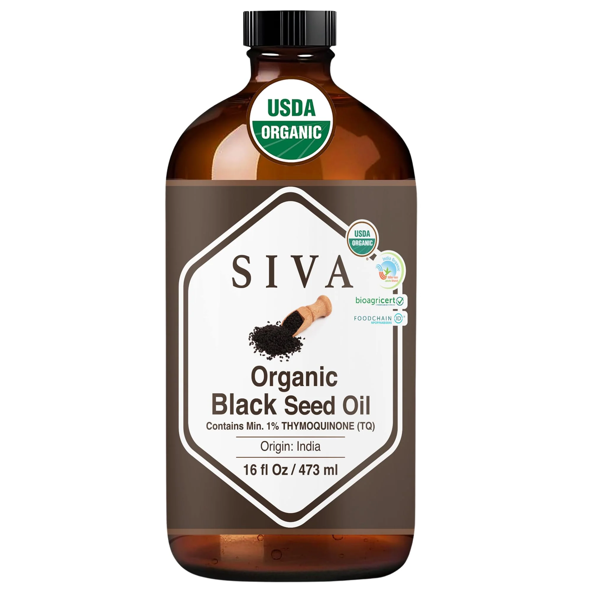 SIVA Lemograss Essential Oil - 0.33 Fl Oz – Natural Lemongrass Oil - for Diffuser, Face, Skin Care, Aromatherapy, Hair Care, Scalp and Body Massage