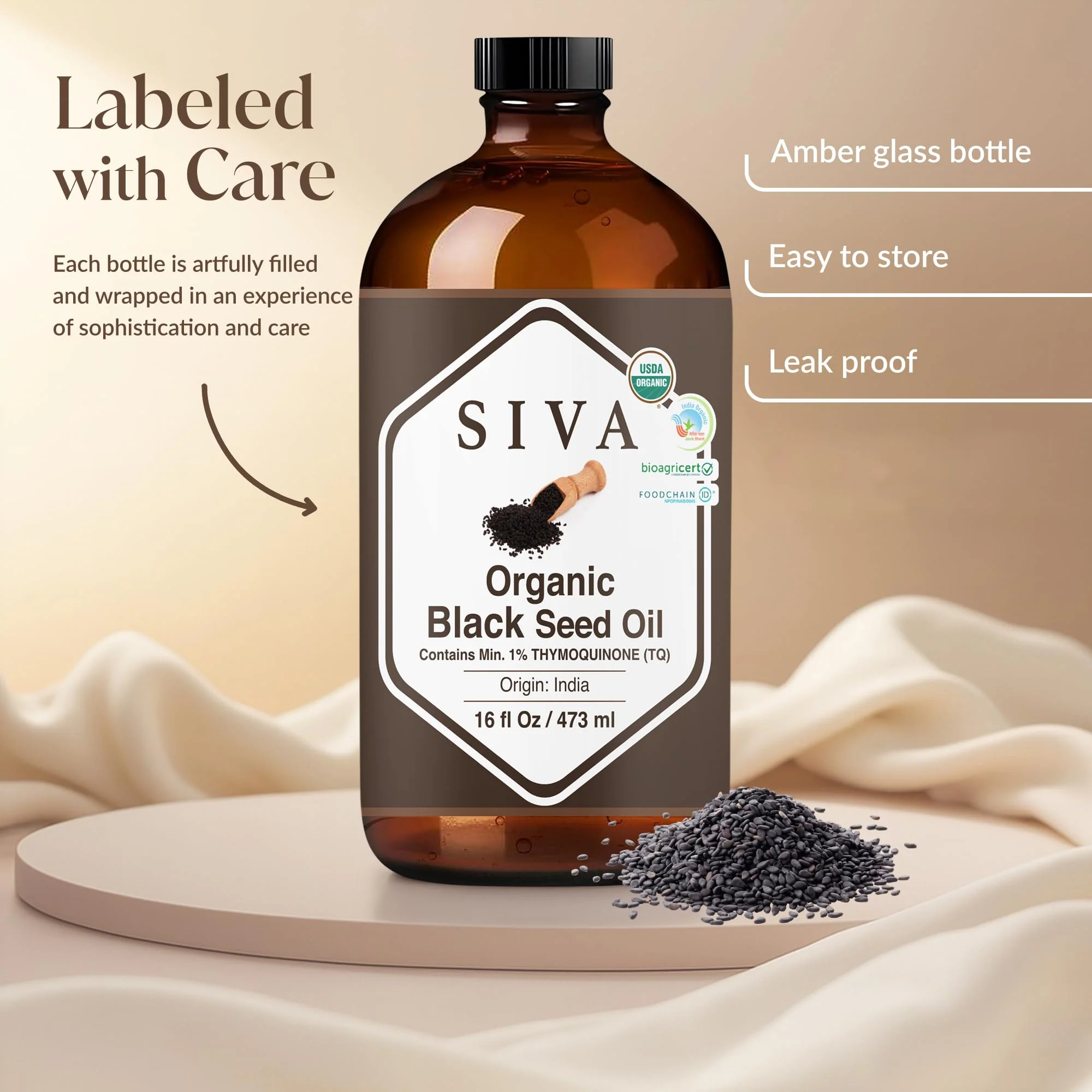 SIVA Lemograss Essential Oil - 0.33 Fl Oz – Natural Lemongrass Oil - for Diffuser, Face, Skin Care, Aromatherapy, Hair Care, Scalp and Body Massage - Image 4