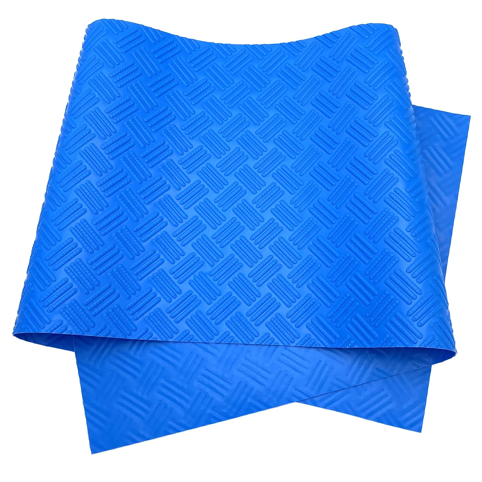 SKARUMMER Swimming Pool Ladder Mat - Protective Pool Ladder Pad Step Mat with Non-Slip Texture, Blue Medium Blue Medium Pool Step Mat, Pool Liner Protection Mat (36 X 36 inch) - Image 2