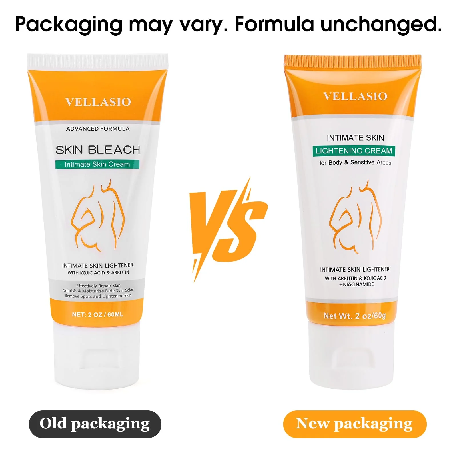 Skin Bleaching Cream, Skin Lightening for Intimate Area, Whitening Cream Underarms, Knees, Elbows, Inner Thigh, Bikini Line, Armpit, Natural Formula Dark Spot Remover - Image 2