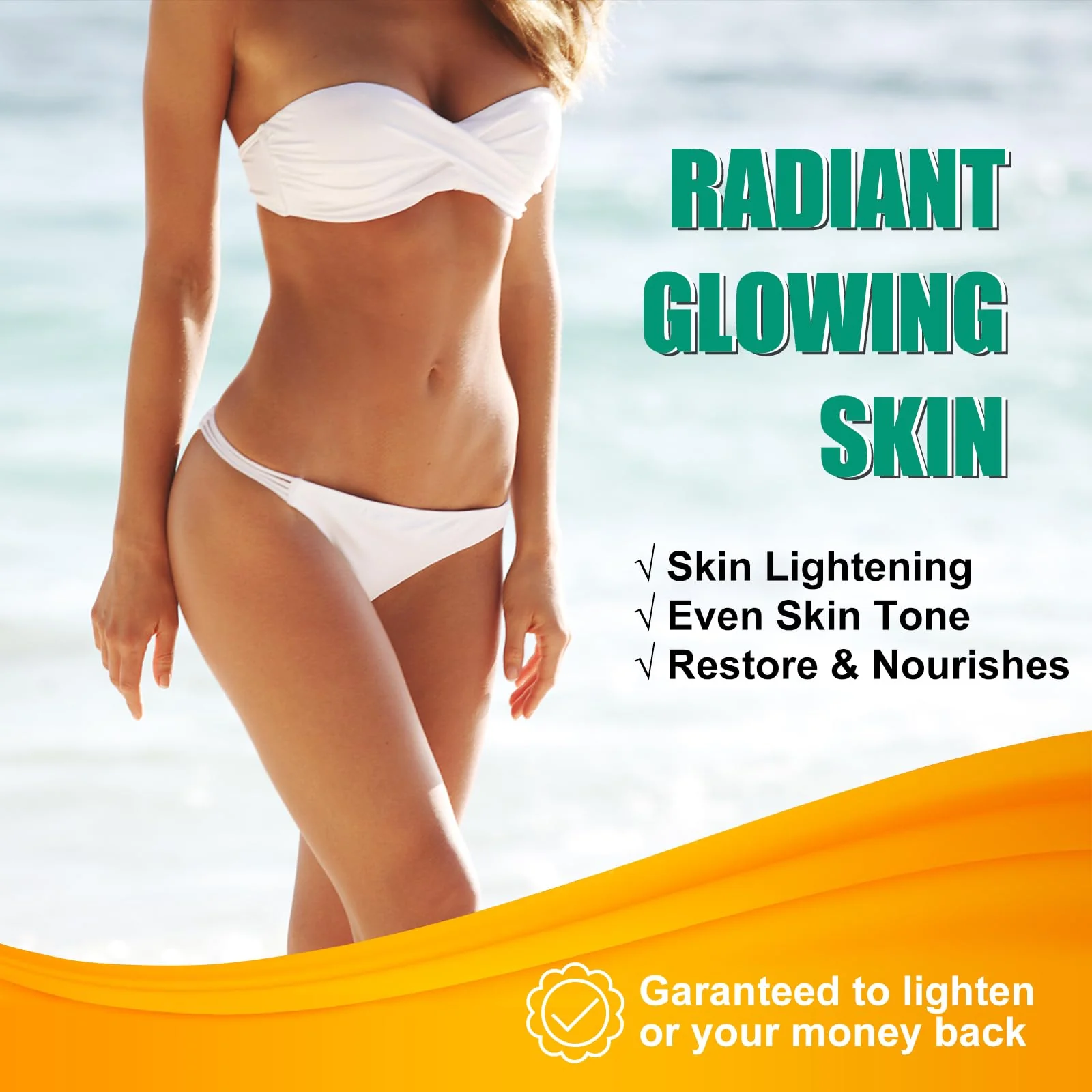 Skin Bleaching Cream, Skin Lightening for Intimate Area, Whitening Cream Underarms, Knees, Elbows, Inner Thigh, Bikini Line, Armpit, Natural Formula Dark Spot Remover - Image 6