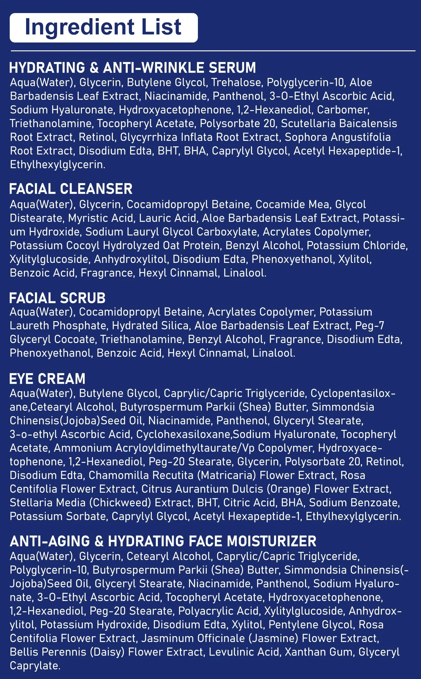 Skin Care for Men, Hydrate, Firm, Anti-Aging & Wrinkle Mens Self Care Facial Face Routine Kit,Birthday Valentines Gift Baskets for Young Men Him Teen Boy Dad Boyfriend Husband Christmas Gifts Ideas - Image 2
