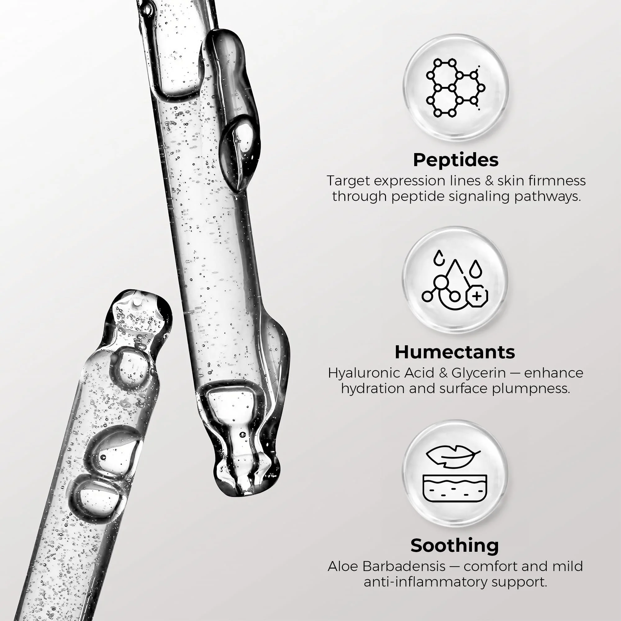 SKIN DEVA 20% Argireline Serum with Matrixyl 3000 Pure Hyaluronic Acid Serum For Face Deep Wrinkle Reducer Anti Aging Tones Skin and Stimulates Collagen Peptides Serum For Face - Image 8