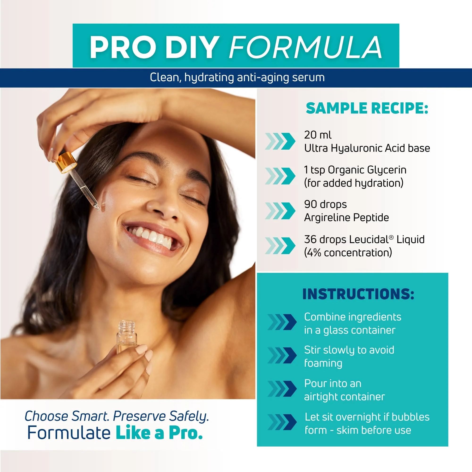 Skin Perfection Leucidal Liquid - Natural Preservative for Lotion Making - DIY Lotion Making Supplies Natural Preservatives for Cosmetics & Compatible with Lotion-Making Serums - 4oz - Image 8