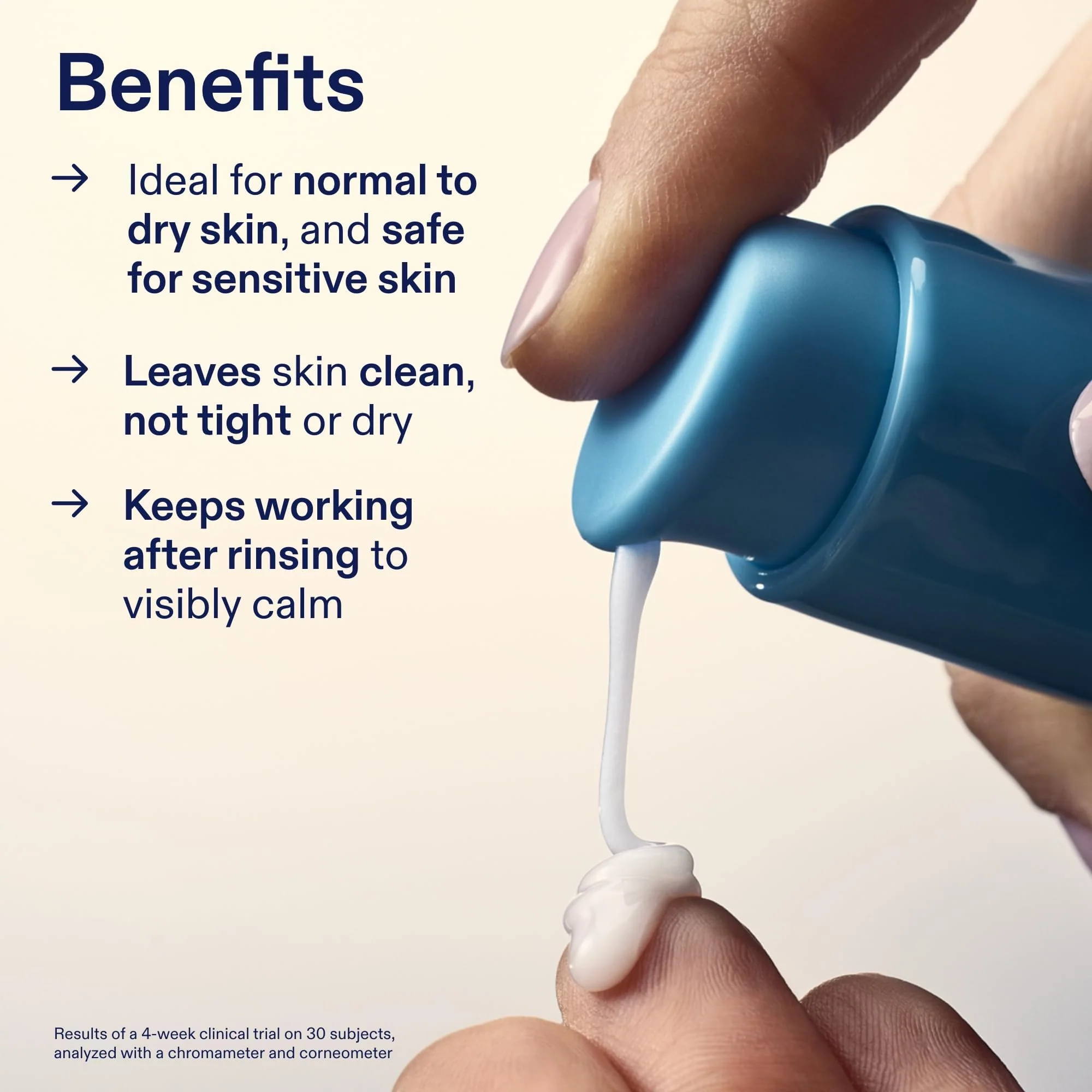 Skinfix Foaming Oil Cleanser for Face - 6 oz - Rich Gel-to-Foam Formula to Hydrate & Soothe Dry, Sensitive Skin - Fragrance Free, Vegan, Cruelty Free - Image 6