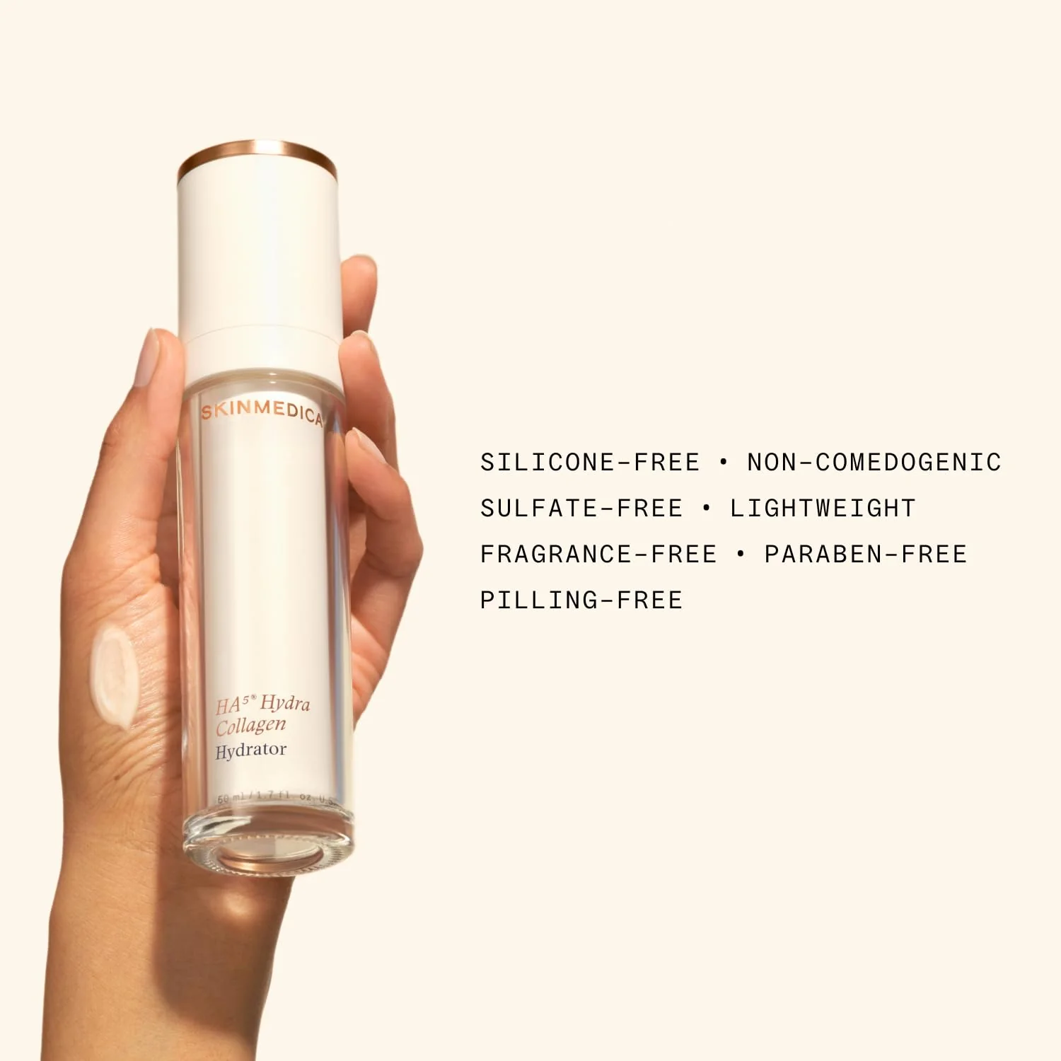 SkinMedica HA5 Hydra Collagen Hydrator with Vegan Collagen (NEW PACKAGING), Age-Defying Skincare for Women with Hyaluronic Acid for Visibly Plump Skin (1.7 Fl Oz) - Image 4