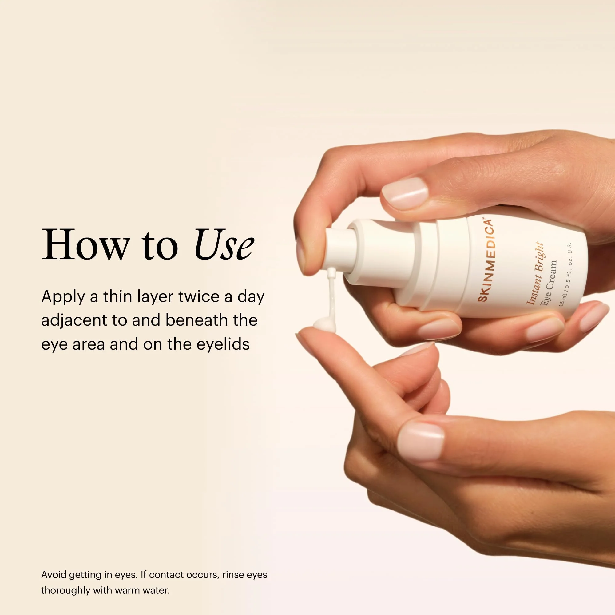 SkinMedica Instant Bright Eye Cream - Our Age-Defying Under the Eye Cream Instantly Improves Eyes’ Appearance, Including Dark Circles, Sagging, Puffiness and Lines, NEW PACKAGING, 0.5 Oz - Image 5