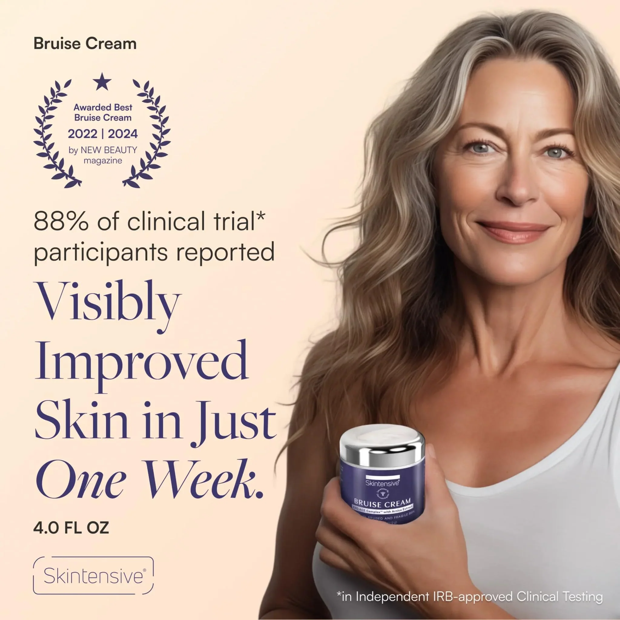 SKINTENSIVE Arnica Bruise Cream for Thin Skin - Moisturizing Arnica Cream, Vitamin K C and E, Skin Renewal, 4 Oz - Image 8