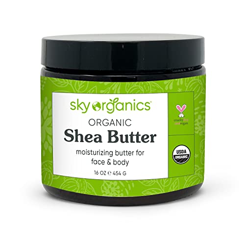 Sky Organics - Organic Shea Butter, 15 oz - Nourishes, Soothes, and Softens Dry Skin - Raw & Unrefined - Essential Fatty Acids & Antioxidants - Natural, Vegan & Cruelty Free - Skin Care & Self Care - Image 2