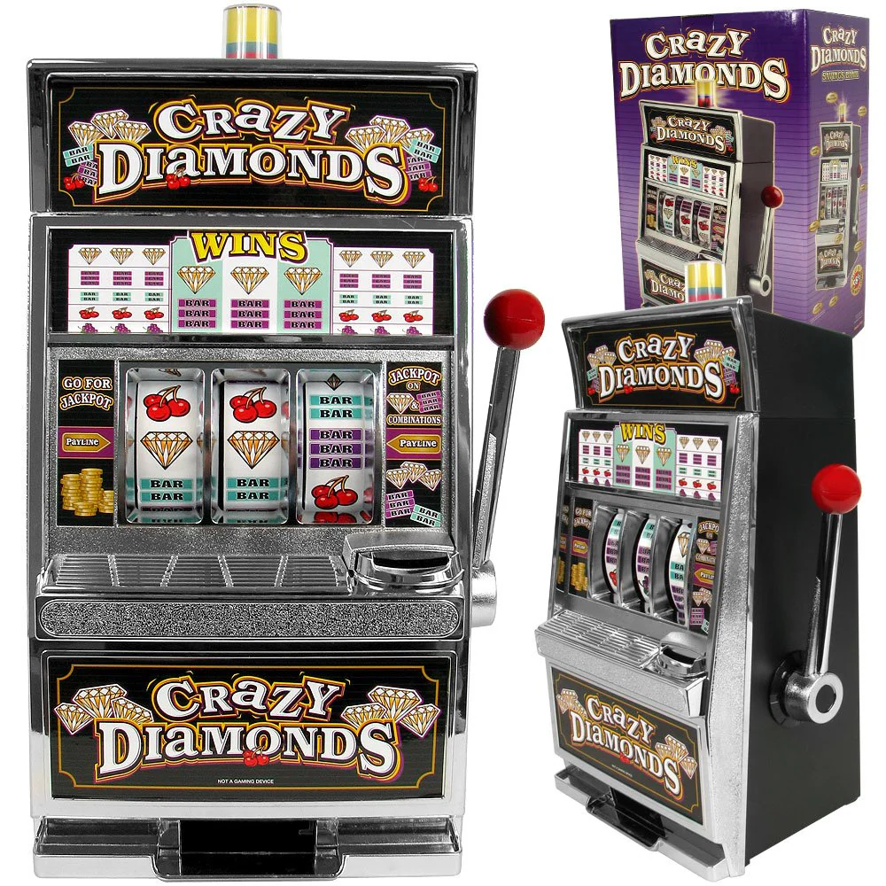 Slot Machine– Las Vegas Slot Machine with Casino Sounds, Flashing Lights, and Chrome Trim – Accepts 98% of World Coins by Trademark Poker - Image 3