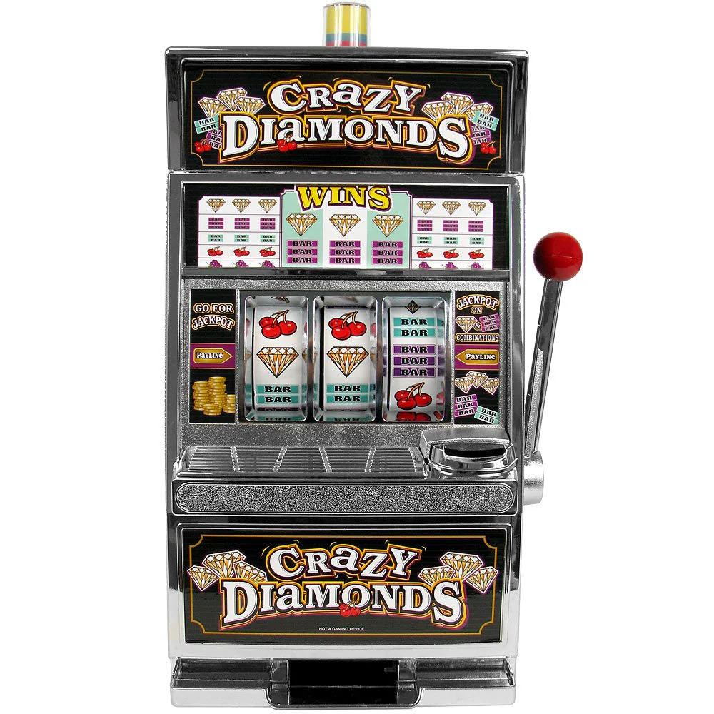 Slot Machine– Las Vegas Slot Machine with Casino Sounds, Flashing Lights, and Chrome Trim – Accepts 98% of World Coins by Trademark Poker - Image 5